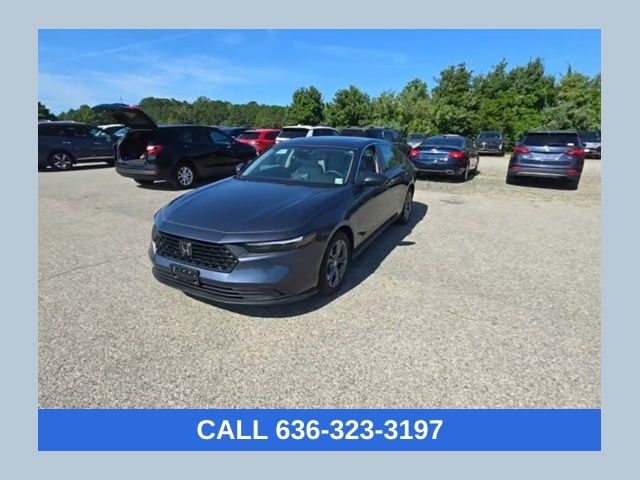 Canyon River Blue Metallic 2024 Honda Accord Sedan Front-Wheel Drive Continuously Variable Transmission