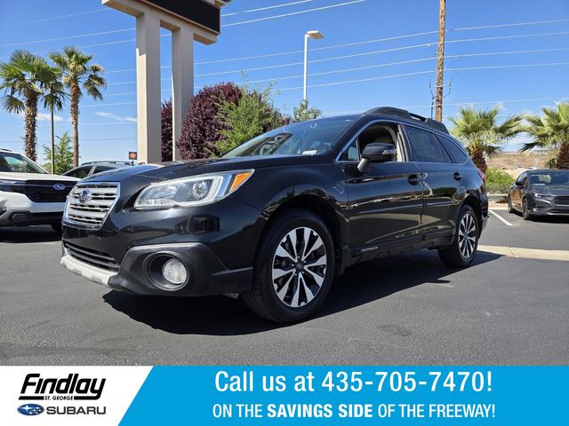 Crystal Black Silica 2016 Subaru Outback 3.6R Limited Wagon All-Wheel Drive Continuously Variable Transmission