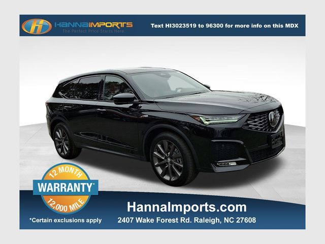 2025 Acura MDX SH-AWD with A-SPEC Package