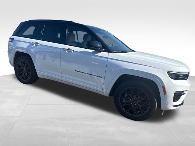 Bright White Clearcoat 2025 Jeep Grand Cherokee SUV / Crossover Four-Wheel Drive 8-Speed Automatic