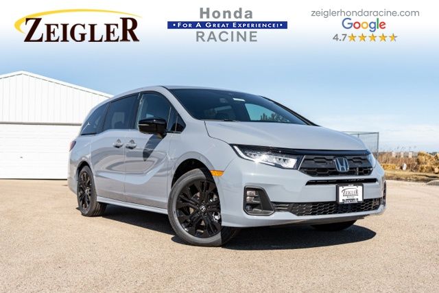 Sonic Gray Pearl 2025 Honda Odyssey Minivan Front-Wheel Drive Automatic