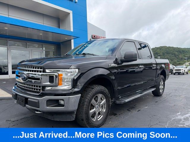Black 2020 Ford F-150 Pickup Truck Four-Wheel Drive Automatic
