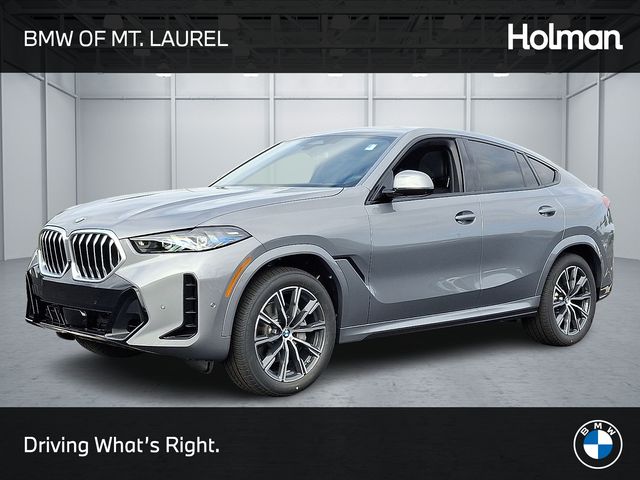 Gray (Skyscraper Grey Metallic) 2026 BMW X6 xDrive40i SUV / Crossover All-Wheel Drive 8-Speed Automatic