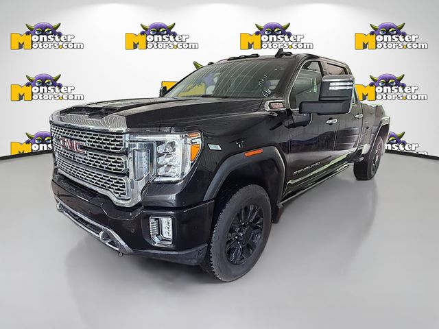 Black 2022 GMC Sierra 2500HD Pickup Truck Four-Wheel Drive Automatic