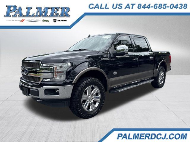 Black 2020 Ford F-150 Pickup Truck Four-Wheel Drive Automatic