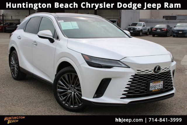 White Pearl 2024 Lexus RX Hybrid 350h Luxury AWD SUV / Crossover All-Wheel Drive Continuously Variable Transmission