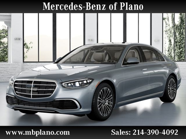 Cirrus Silver Metallic 2026 Mercedes-Benz S-Class Sedan All-Wheel Drive 9-Speed Automatic