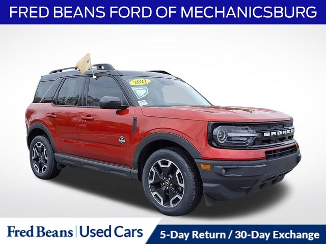 Chili Pepper Red 2022 Ford Bronco Sport SUV / Crossover All-Wheel Drive 8-Speed Automatic
