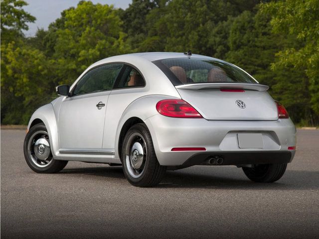 Black 2015 Volkswagen Beetle Hatchback Front-Wheel Drive 6-Speed Automatic