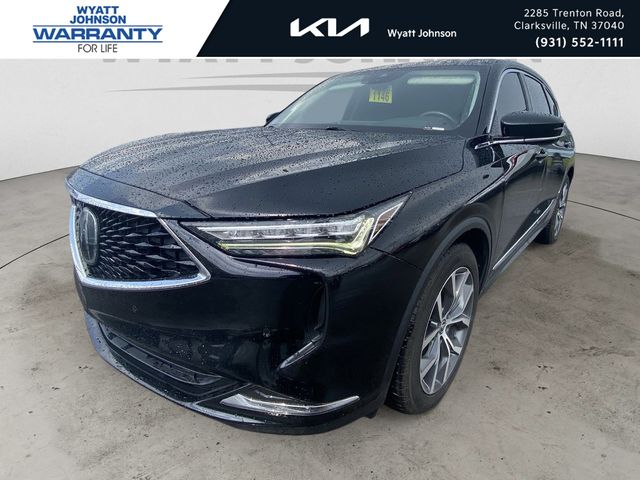 Black 2022 Acura MDX SH-AWD with Technology Package SUV / Crossover All-Wheel Drive Automatic