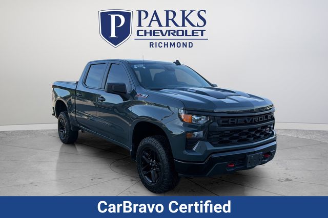 Cypress 2025 Chevrolet Silverado 1500 Custom Trail Boss Crew Cab 4WD Pickup Truck Four-Wheel Drive Automatic