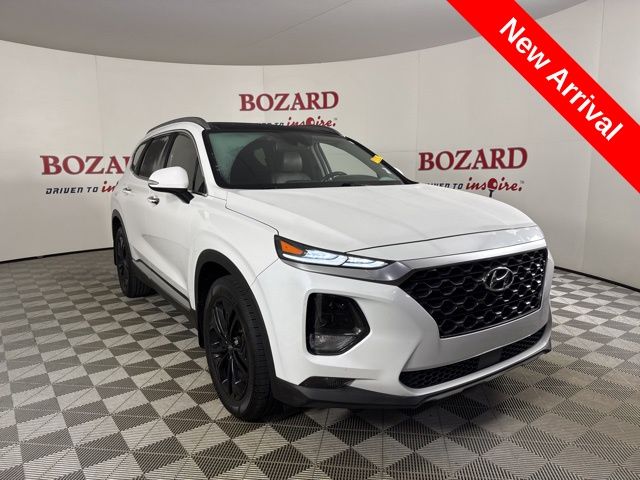 2019 Quartz White Hyundai Santa Fe Limited SUV