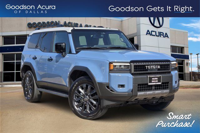 Heritage Blue/Gray Scape 2025 Toyota Land Cruiser SUV / Crossover Four-Wheel Drive 8-Speed Automatic
