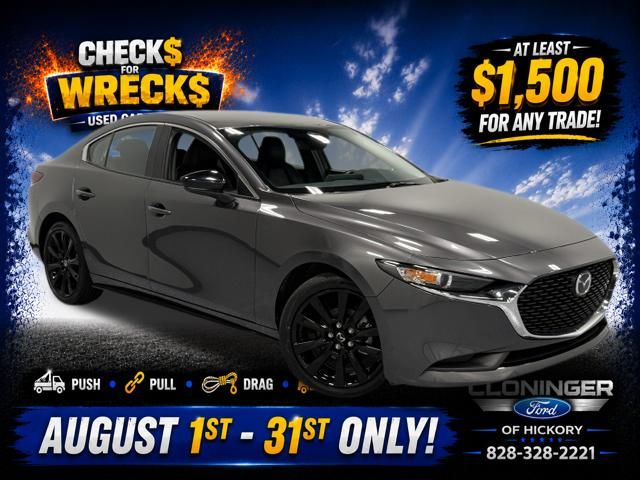 Machine Gray Metallic 2025 Mazda MAZDA3 Sedan Front-Wheel Drive 6-Speed Automatic