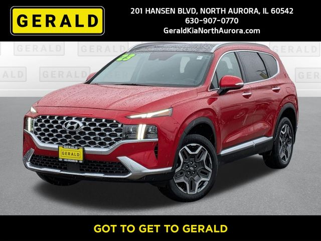 Calypso Red 2023 Hyundai Santa Fe SUV / Crossover All-Wheel Drive Automatic