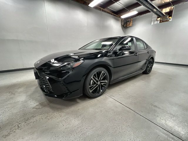 Midnight Black Metallic 2025 Toyota Camry XSE AWD Sedan All-Wheel Drive Continuously Variable Transmission