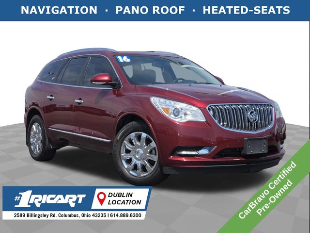 Crimson Red Tintcoat 2016 Buick Enclave Leather AWD SUV / Crossover All-Wheel Drive 6-Speed Automatic Overdrive