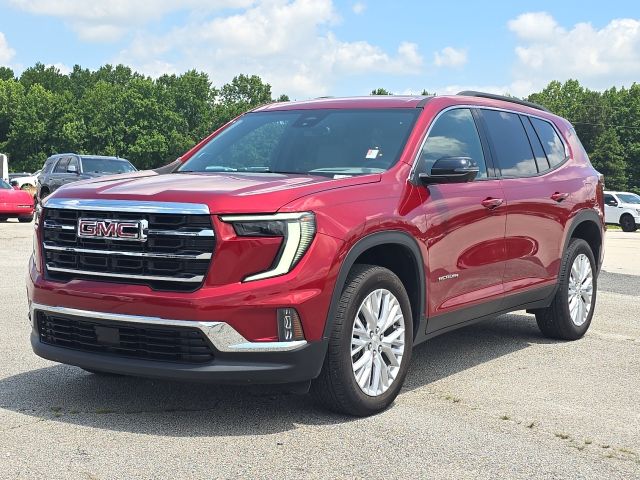 Volcanic Red Tintcoat 2024 GMC Acadia SUV / Crossover Front-Wheel Drive 8-Speed Automatic