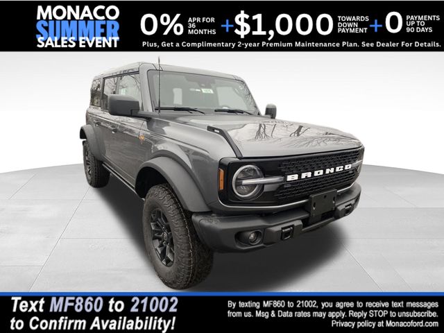 Gray Metallic 2026 Ford Bronco SUV / Crossover Four-Wheel Drive Automatic
