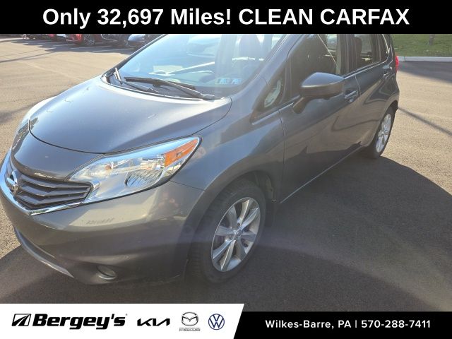 Gray (Gun Metallic) 2016 Nissan Versa Note Hatchback Front-Wheel Drive Continuously Variable Transmission