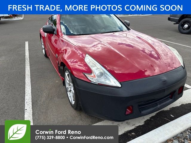 Solid Red 2012 Nissan 370Z Coupe Rear-Wheel Drive 6-Speed Manual