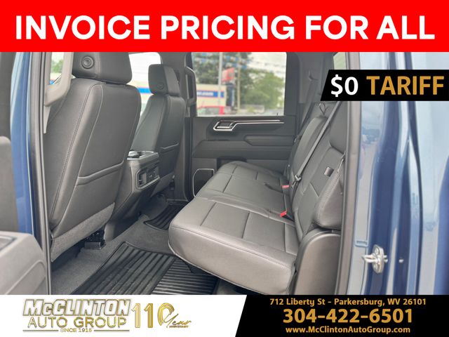 2025 Lakeshore Blue Metallic Chevrolet Silverado 2500HD LT 4X4 Truck