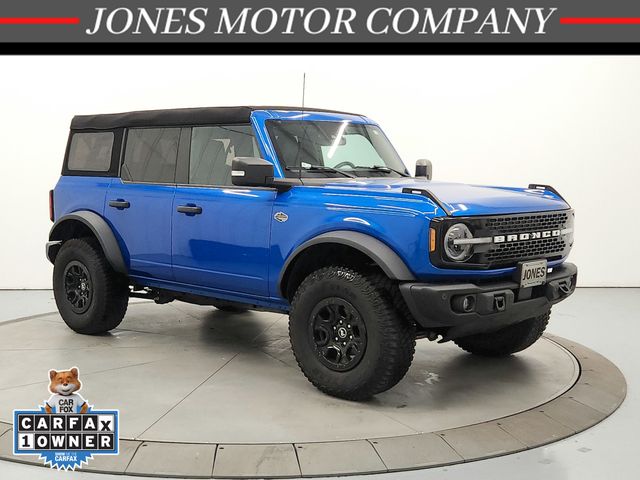 Velocity Blue Metallic 2023 Ford Bronco Wildtrak Advanced 4-Door 4WD SUV / Crossover Four-Wheel Drive Automatic
