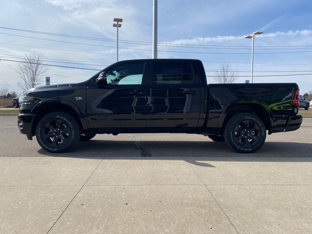 2026 Ram 1500 Big Horn/Lone Star - Diamond Black Crystal Pearlcoat exterior view 8