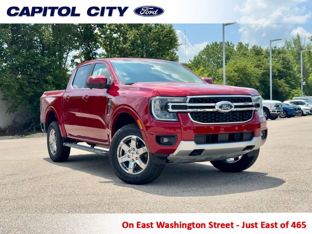 Ruby Red Metallic Tinted Clearcoat 2026 Ford Ranger Pickup Truck Four-Wheel Drive Automatic