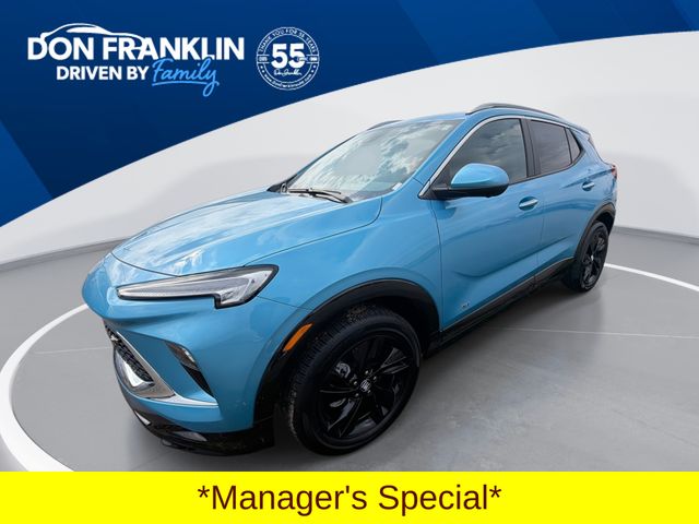 Teal (Aquamarine Blue Metallic) 2026 Buick Encore GX Sport Touring AWD SUV / Crossover All-Wheel Drive 9-Speed Automatic