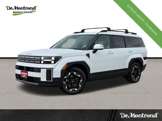 Serenity White 2025 Hyundai Santa Fe SEL FWD SUV / Crossover Front-Wheel Drive Automatic