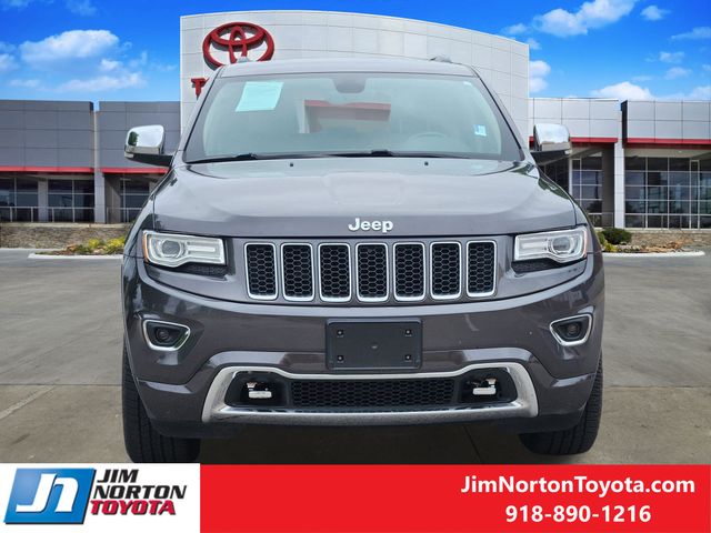 Used 2015 Jeep Grand Cherokee Overland with VIN 1C4RJECG2FC708722 for sale in Tulsa, OK