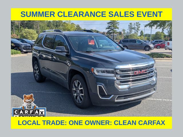 Gray (Dark Sky Metallic) 2020 GMC Acadia SUV / Crossover Front-Wheel Drive 9-Speed Automatic