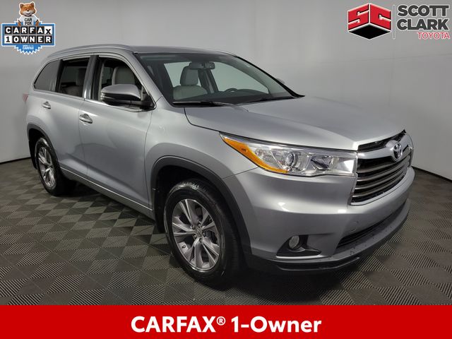 Silver Sky Metallic 2014 Toyota Highlander SUV / Crossover Front-Wheel Drive 6-Speed Automatic Overdrive
