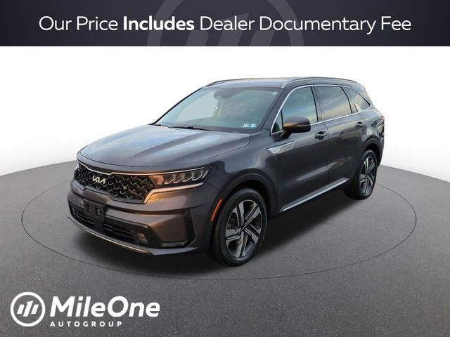 Gray (Platinum Graphite) 2023 Kia Sorento Hybrid SUV / Crossover All-Wheel Drive 6-Speed Automatic