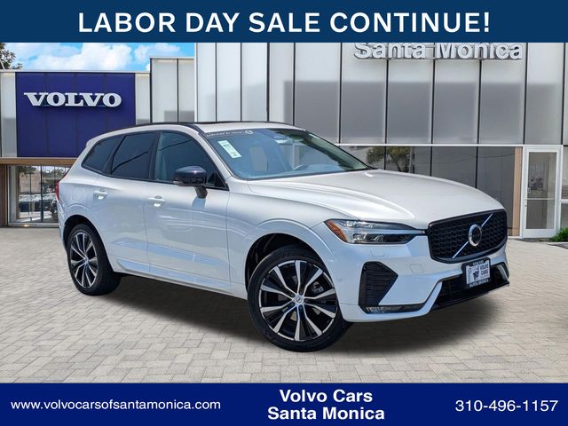 Crystal White 2023 Volvo XC60 SUV / Crossover Front-Wheel Drive Automatic