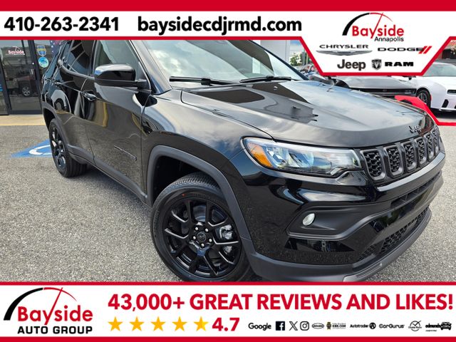 Diamond Black Crystal Pearlcoat 2026 Jeep Compass SUV / Crossover Four-Wheel Drive 8-Speed Automatic