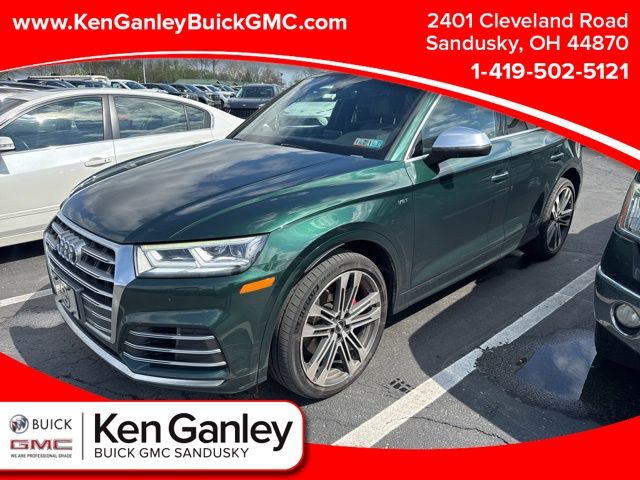 Green Metallic 2018 Audi SQ5 3.0T quattro Premium Plus AWD SUV / Crossover All-Wheel Drive Automatic