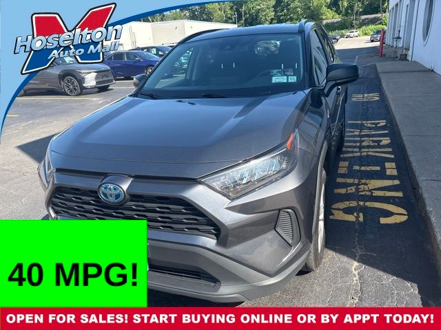 Magnetic Gray Metallic 2021 Toyota RAV4 Hybrid SUV / Crossover All-Wheel Drive Continuously Variable Transmission