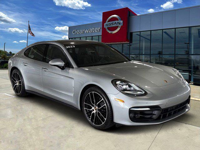 Dolomite Silver Metallic 2023 Porsche Panamera Sedan All-Wheel Drive 8-Speed Automatic