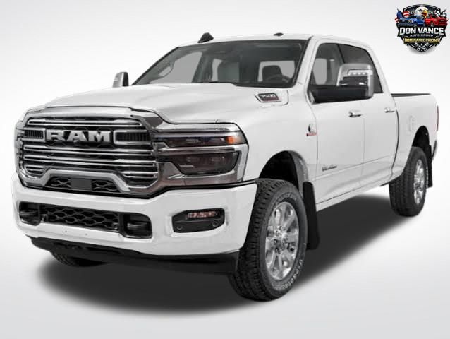 Bright White Clearcoat 2026 RAM 3500 Pickup Truck Four-Wheel Drive 8-Speed Automatic