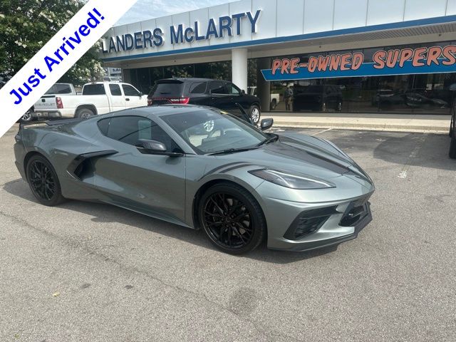 Hypersonic Gray Metallic 2024 Chevrolet Corvette Coupe Rear-Wheel Drive 8-Speed Dual Clutch