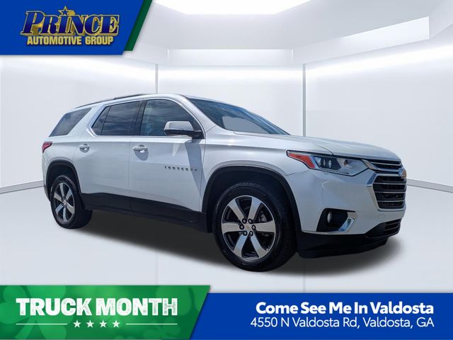 White (Iridescent Pearl Tricoat) 2019 Chevrolet Traverse LT Leather FWD SUV / Crossover Front-Wheel Drive 9-Speed Automatic