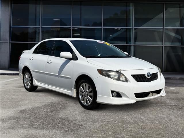 Super White 2010 Toyota Corolla S Sedan Front-Wheel Drive 4-Speed Automatic