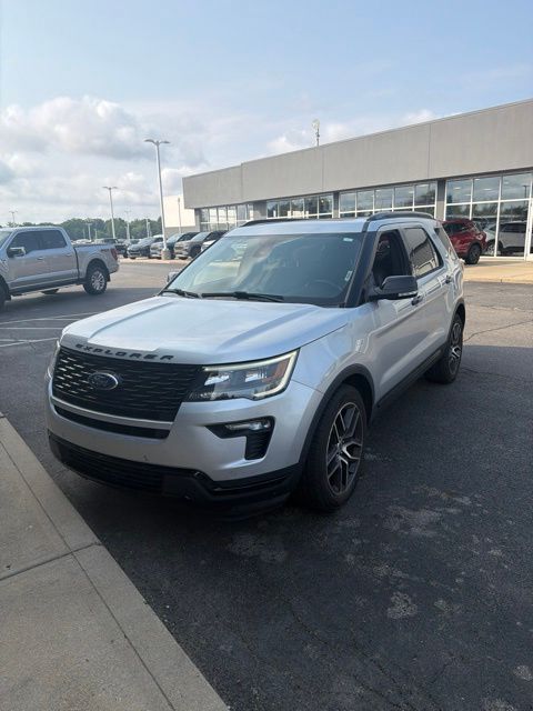 Ingot Silver 2018 Ford Explorer SUV / Crossover All-Wheel Drive 6-Speed Automatic