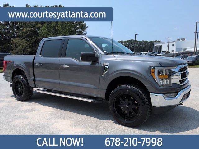 Carbonized Gray Metallic 2022 Ford F-150 Pickup Truck Four-Wheel Drive Automatic