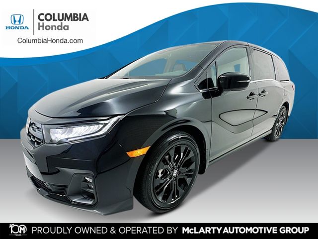Crystal Black Pearl 2026 Honda Odyssey Minivan Front-Wheel Drive Automatic