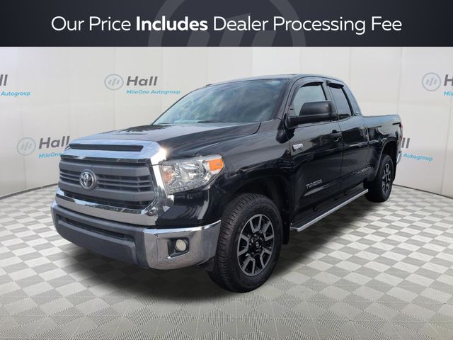 Black 2014 Toyota Tundra Pickup Truck 4X2 6-Speed Automatic Overdrive