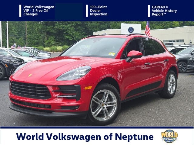 Carmine Red 2020 Porsche Macan SUV / Crossover All-Wheel Drive 7-Speed Automatic