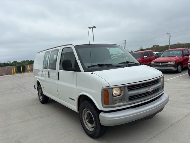 Brown (Dark Beige Metallic) 2000 Chevrolet Express Cargo G3500 RWD Van Rear-Wheel Drive 4-Speed Automatic Overdrive